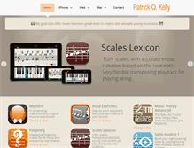 Tablet Screenshot of patrickqkelly.com